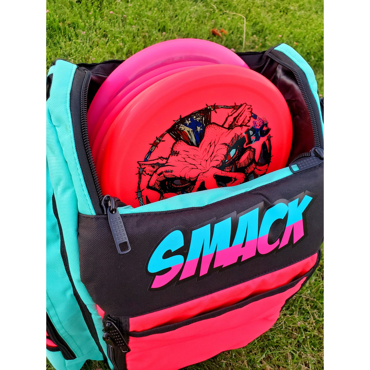 Smack disc golf bag pink